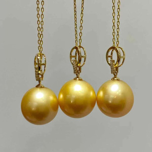 WENCHI Colgante de Plata S925 con Cuentas Redondas de 9-12mm, Accesorios de Perlas DIY, Base Vacía, Elegante y Moderno para Abrigos de Mujer 10660 China - Product Image 3