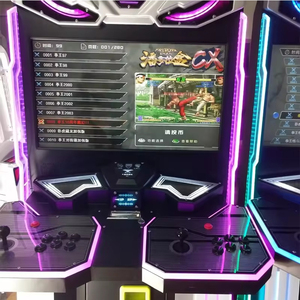 Borne d'arcade rétro en métal à monnayeur pour jeux de combat vidéo, compatible Street Fighter et <span class=keywords><strong>Tekken</strong></span> 7 classique - Product Image 6