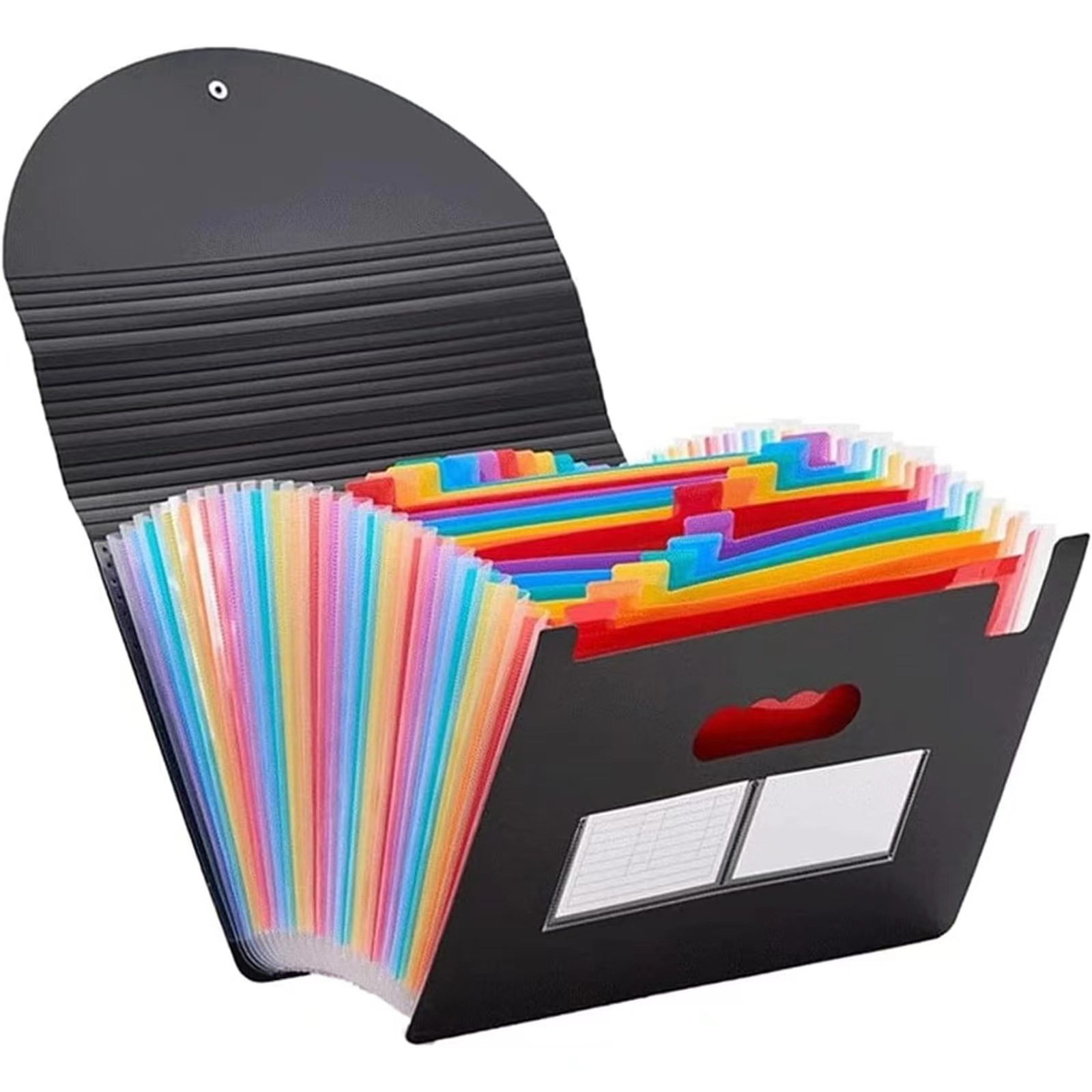 X510 School/office Portable Document Organizer Multi-pocket File Box With Expanding Folder Pp Material For Document Storage At D