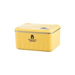 Insulated Lunch <b>Box</b> Rectangle Seal Lid Food <b>Storage</b> Container Bento <b>Box</b> Household Use - Product Image 2