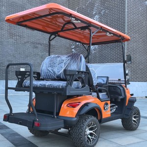 Voiture de club électrique de luxe et confortable, 4 roues, configuration 1+1, véhicule tout-terrain de patrouille, navette de tourisme haut de gamme pour villas de luxe - Product Image 2