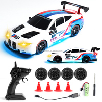 Voiture de course RC Dwi Dowellin 1/24 2.4Ghz 4WD 911 GTR, modèle de véhicule super sport, voiture RC de course haute vitesse, jouet de drift RC de qualité hobby, moteur brushless