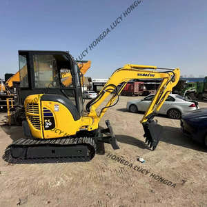 Miniexcavadora Komatsu PC30MR Usada de 3 Toneladas, Original de Japón, con Pocas Horas de Trabajo, Motor, Caja de Cambios y Bomba, Modelo 2022 - Product Image 2