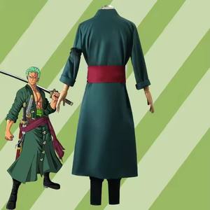 Oferta Especial Traje de Cosplay de Roronoa Zoro de One Piece para Fiesta de Halloween para Adultos y Niños - Product Image 3