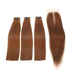 Extensions de cheveux humains 100% naturels HQ Mixed Proc Discount, tissage double trame original, cuticule vierge, mèches de cheveux humains - Product Image 3