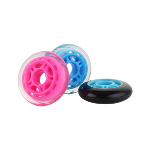 Ruidongle 80*24 Roues de patins en ligne pour adultes et enfants, résistantes à l'usure, roues en PU détachables pour trottinette, <span class=keywords><strong>waveboard</strong></span>, tricycle, trotteur - Product Image 1