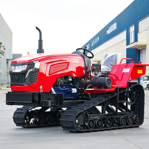 Mini-tracteur à chenilles, motoculteur rotatif, mini-tracteur agricole 35-100 CV avec dispositif de creusement - Product Image 6