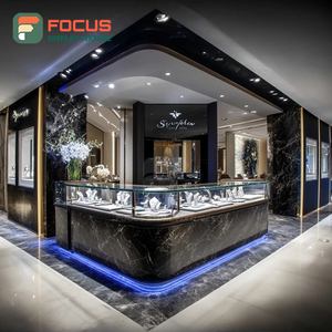 Fabricante de Sistemas de Exhibición de Joyería de Lujo Personalizados, Vitrina para Joyería con Superficie Pulida para Tiendas de Joyería - Product Image 4