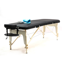 Offre Spéciale pliable 2 pli Camillas De Masajes cuir Spa Salon meubles Thai Table Portable beauté visage cils Massage lit