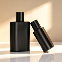 Flacon Distributeur de Parfum à Bille 30ml Effet Mat Noir Cylindrique Personnalisable Sérigraphie – Nouveauté Promotionnelle