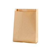 Sacs en papier kraft résistants à la graisse avec doublure en aluminium pour brochettes de barbecue, collations et plats à emporter