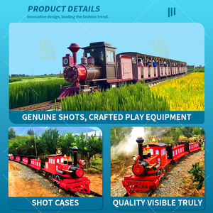 <span class=keywords><strong>Train</strong></span> de Noël sur rail à thème festif pour événements saisonniers, décorations et musique pour les promotions des centres commerciaux - Product Image 4