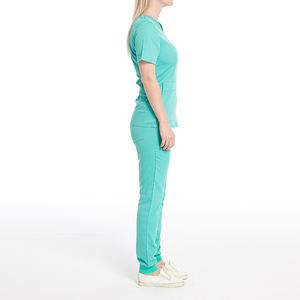 Tenues médicales personnalisées en coton 100% pour personnel infirmier, ensembles d'uniformes pour femmes et hommes, uniformes d'hôpital - Product Image 5