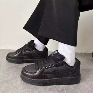 Zapatos Deportivos Casuales de Moda para Hombre, Invierno, Estilo Skate, Forro de Algodón, Parte Superior de PU, Suela de Goma, Venta Directa de Fábrica - Product Image 3