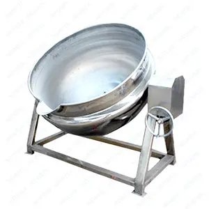 NEWEEK industrial heat preservation turkish delight machine jacketed kettle with mixer electric cooking pot