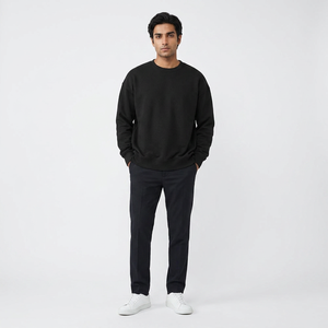 Sudadera con Capucha Oversize de Alta Calidad para Hombre 2026, con Logo Personalizado, Estilo Casual Urbano para Otoño/Invierno - Product Image 1