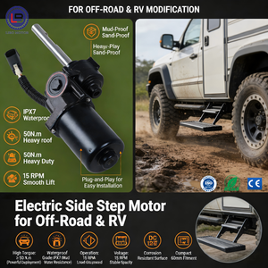 <span class=keywords><strong>Motor</strong></span> de Imán Permanente Impermeable de Alto Torque LB-60L-TB para Vehículos Todoterreno 4x4, Autocaravanas, Barcos, Retráctil Eléctrico Lateral - Product Image 1