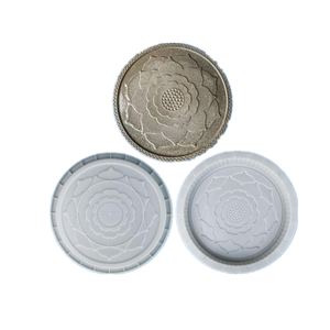 Technologie de pointe, utilisation hôtelière moderne, moule en plastique pour marchepieds en béton, réutilisable, multi-designs, blanc - Product Image 5