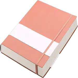Блокнот льняной большого размера, пользовательский журнал из льняной ткани, обычный блокнот А5/А6 в твердой обложке, линейный журнал