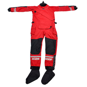 Combinaison étanche de sauvetage en eau pour <span class=keywords><strong>pompiers</strong></span> Équipement de sauvetage scellé monobloc chaud et résistant au froid - Product Image 1
