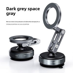 X323 Boneruy X53 360 Degree <b>Rotation</b> Stable Glass Vacuum Adsorption Phone Holder Flexible Mobile <b>Desk</b> Stand Car Magnetic Holder - Product Image 2