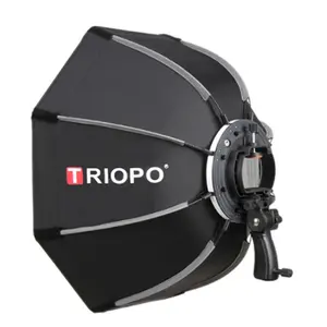 KS90 TRIOPO 90 سنتيمتر الصور المثمن مصباح مظلة الفوتوغرافي Softbox مع مقبض ل Godox V860II TT600 التصوير الملحقات الاستوديو مربع لينة