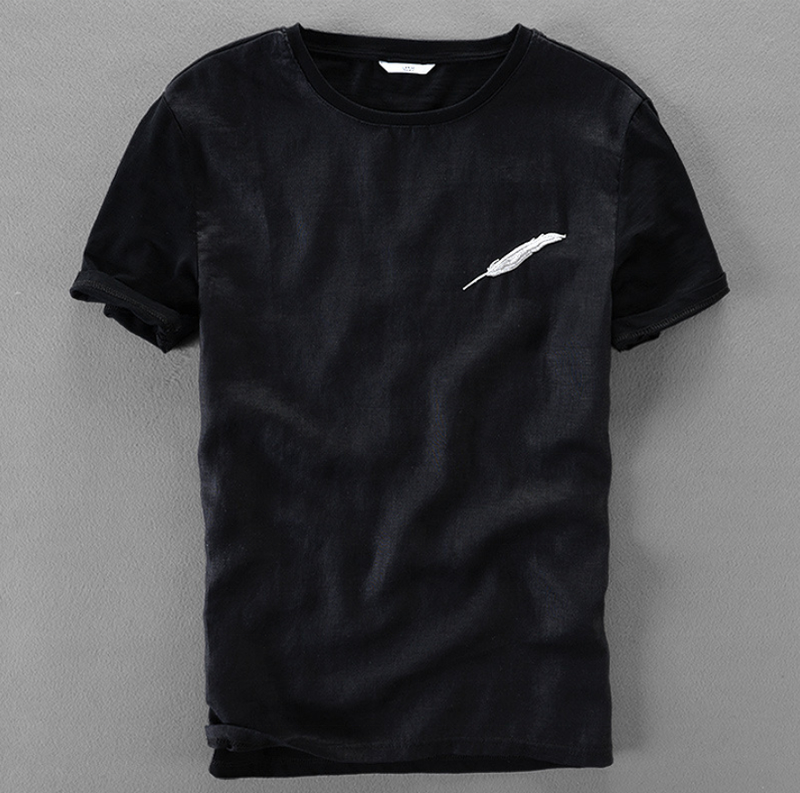 Custom 100 Hemp White T Shirts