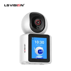 LS VISION Home Cctv HD cámara de vigilancia IP inalámbrica cámara de seguridad WiFi Cámara de red para bebés