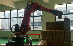 Robot industriel à six axes Boront 2550, avec une portée de 2550 mm et une charge utile de 50 kg, utilisé pour le stockage en empilage des postes de travail - Product Image 5