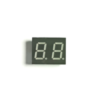 High Quality 0.4 Inch 2 Digit 7 Segment Led Display Red Light 10 Pin Tube for Battery Charger Indicators
