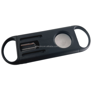 Kéo xì gà cầm tay | Máy Chém thép không gỉ | thiết kế hiện đại kim loại máy cắt xì gà | lưỡi kép để cắt chính xác - Product Image 4