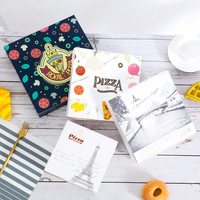 Pizza-Kartons Großhandel China Individuell Bedruckte Schwarze Wellpappe Pizza-Verpackungsbox
