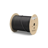 Cable de Fibra Óptica para Exteriores TTI Central Loose Unitube, Blindado Ligero, Revestimiento de PVC y PE, Aéreo, de 2 a 24 Hilos, GYXTW, Negro, SM/MM, Guangdong