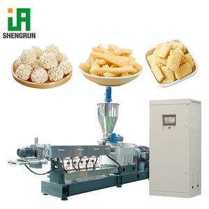 สายการผลิตขนมข้าวโพดอบกรอบแบบครบวงจร เครื่องทำขนมข้าวโพดพอง เครื่องทำขนมข้าวโพดแท่ง เครื่องทำขนมข้าวโพดอบกรอบ เครื่องทำชีสบอล - Product Image 1