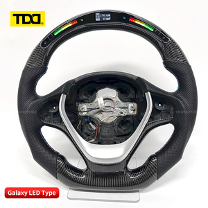 Volante de fibra de carbono TDD LED para BMW Serie 3 F30, accesorios interiores para automóvil. - Product Image 2