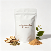 Extrait d'ashwagandha en poudre de qualité alimentaire, capsules d'extrait d'ashwagandha, fourniture d'usine