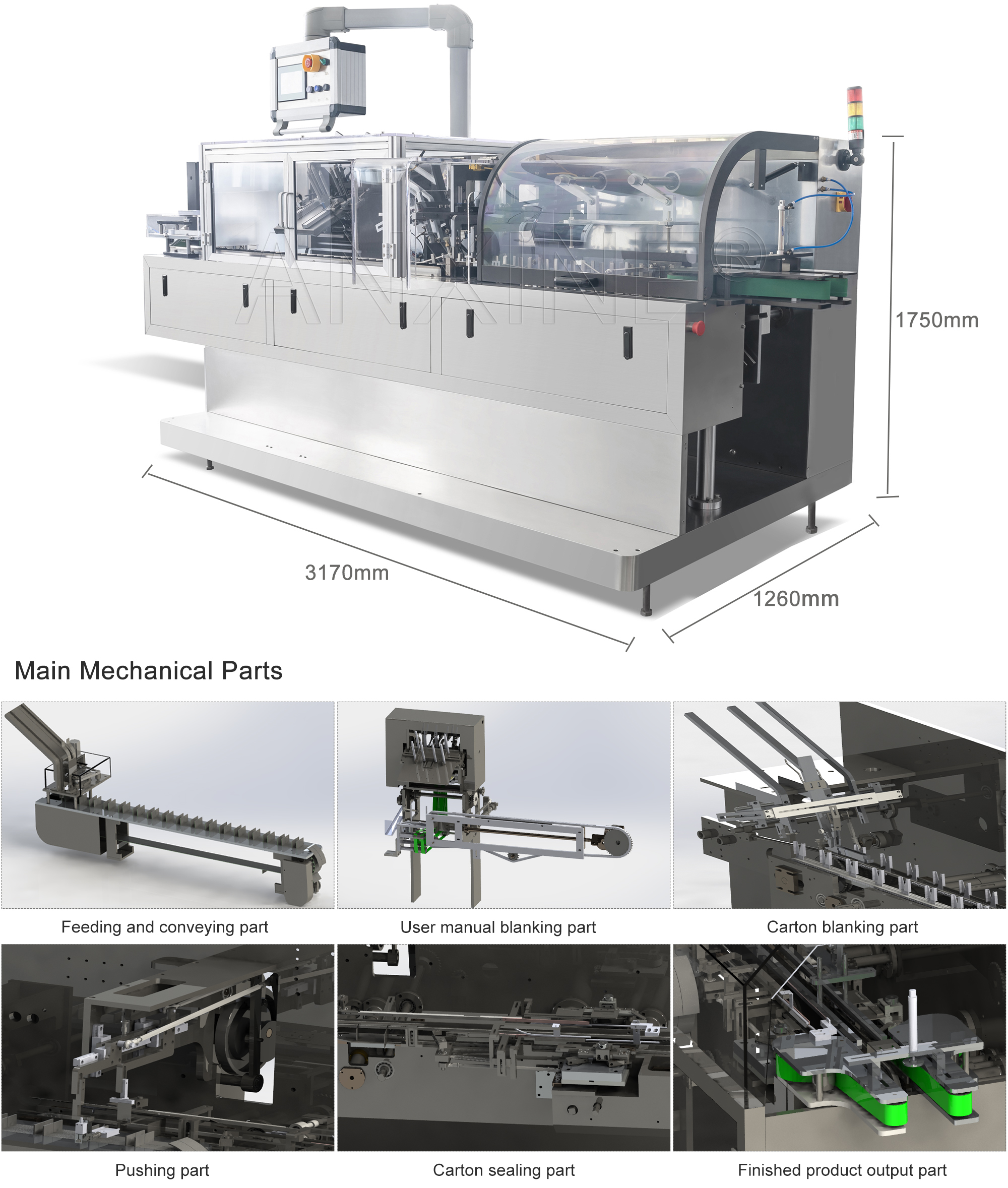 packaging boxes machine