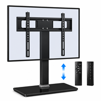 Soporte de TV de Acero Moderno y Económico OEM ODM con Ruedas para Televisores LED/Plasma de 32''-75'', Certificado RoHS y CE, para Oficina y Hogar