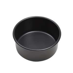 Moule à gâteau rond en mousseline de soie en alliage d'aluminium anodisé dur avec fond fixe - Product Image 2