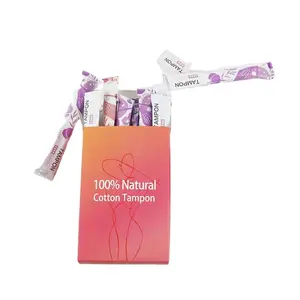 Organic Cotton Tampons For Women Plastic Applicator Tampon Tampons A Fard A Paupieres