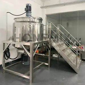 HONE Factory Price Stainless Steel Liquid Homogenizer Agitator Mixer Machine To Make Shampoo Liquid Detergent Production Line