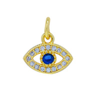 Direction argent alliage laiton acier inoxydable or argent personnalisé cz glacé sourire étoile mauvais oeil croix nom lettre pendentif