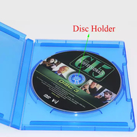 Bleu pour PS5 Game Box Support de rangement Support en plastique pour disque CD PS4 pour PS4