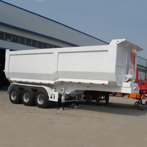 Semirremolque Volquete Trasero en Forma de U de <span class=keywords><strong>Segunda</strong></span> <span class=keywords><strong>Mano</strong></span>, Usado, de 3 Ejes, 42M3, 70 Toneladas, 80 Toneladas, 100 Toneladas, 120 Toneladas - Product Image 5