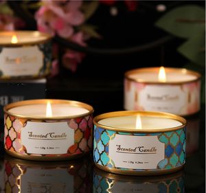 Thời Trang Mới Độc Đáo Đám Cưới Giáng Sinh Ủng Hộ Tin Container Đậu Nành Thơm Nến Luxury Handmade Fragrance Candle <span class=keywords><strong>On</strong></span> <span class=keywords><strong>Sale</strong></span> - Product Image 4