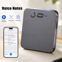 Enregistreur vocal IA intelligent ChatGPT-5 140 langues MINI avec transcription, dictaphone magnétique intelligent, clonage vocal IA, studio de narration d'audiolivres