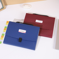 Carpeta Portadocumentos Personalizable de Material PP, Carpeta Multicapa A4 Portátil para Almacenar Documentos, Portafolio para Obras de Arte