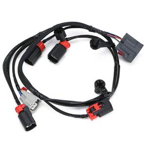 Harnais de câblage Hooha <span class=keywords><strong>MDS</strong></span> personnalisé, assemblage de câbles, conducteur en cuivre étamé, gaine en PVC/Nylon, automobile - Product Image 2