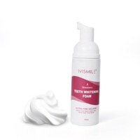 Mousse dentifrice blanchissante à la menthe biologique, saveur fraîche, mousse pour enlever les taches de fumée, dentifrice en mousse pour les soins bucco-dentaires