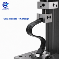 Câble USB4 FPC LUNG KAY 40 Gbit/s 240 W PD Charge Rapide Vidéo 8K Flexible Type C vers C pour SSD Portable MacBook OEM